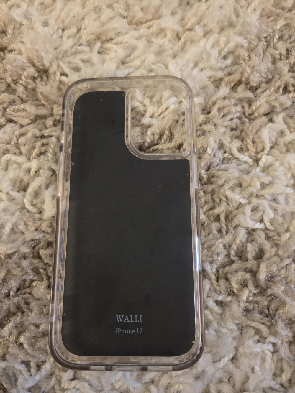 Clear Card Slot Phone Case with Pink & Green Stripe Bow Pattern for ipone 17